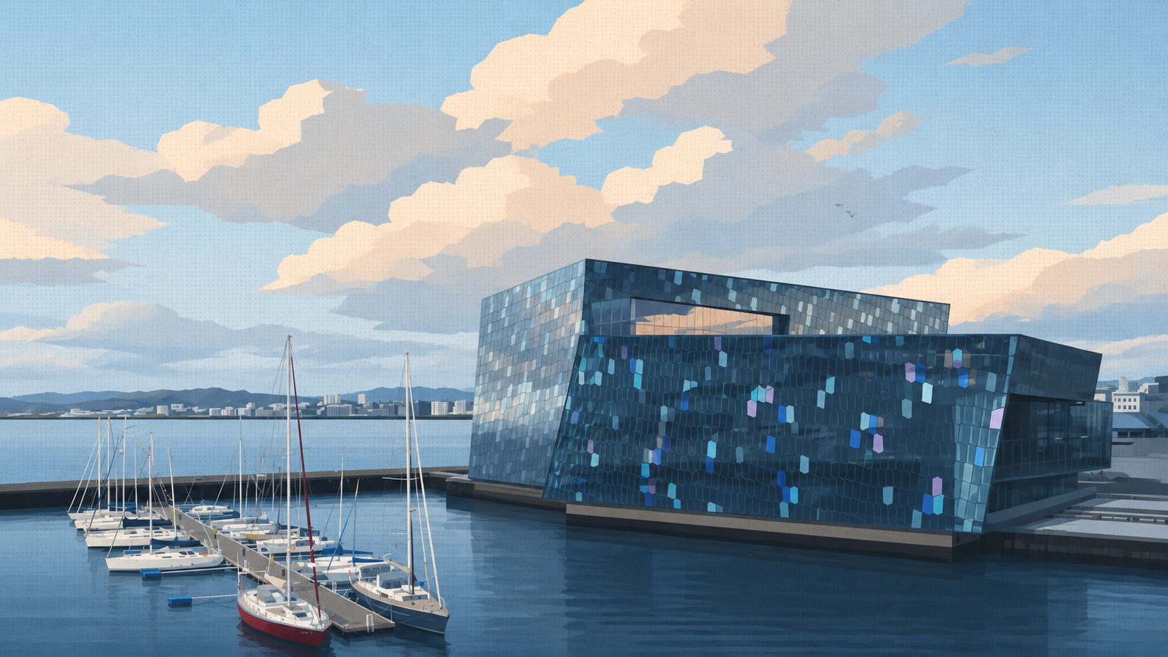Harpa tónlistar- og ráðstefnuhúsið í Reykjavík